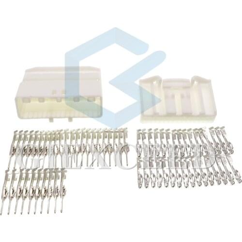 32 Pin Automotive Navigation Central Control Instrument Electrical Wire Sockets Auto Car Female Male Connectors For Nissan