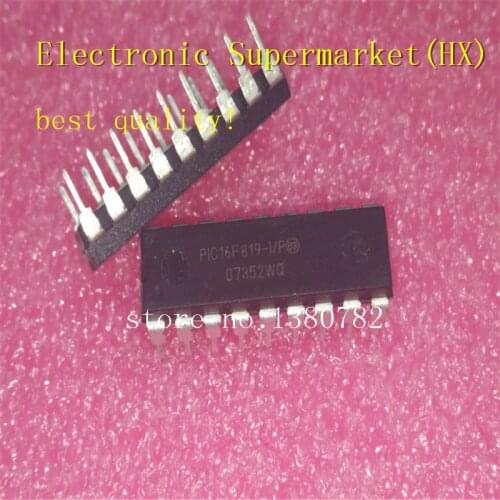 Free Shipping 20pcs/lots PIC16F819-I/P PIC16F819 DIP-18 New original IC In stock