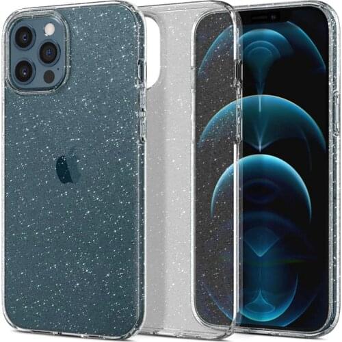 Glitter Clear Case For iPhone 12 Mini 11 Pro Max 12Pro XS X XR 8 Plus 7 iPhone12 SE 2020 Luxury Cute Transparent Silicone Cover