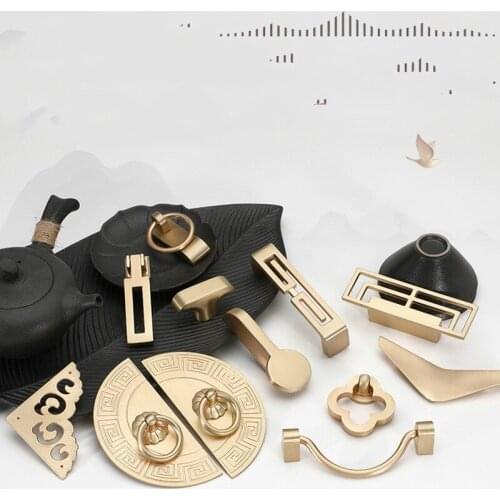 JD Gold Cabinet Knobs and Handles Luxury Gold Kitchen Cupboard Door Pulls European Drawer Furniture Handle Hardware