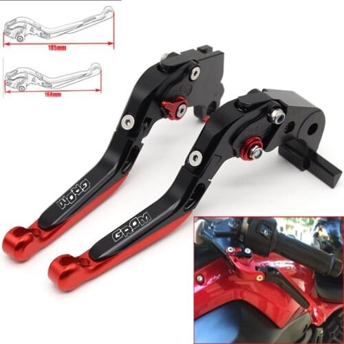 Motorcycle CNC Adjustable Foldable brake Clutch Levers for Honda Grom 2014 2015 2016 2017
