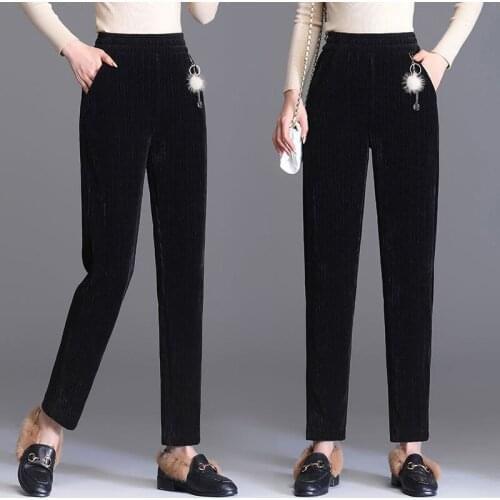 MVJT DAIR Women's Velvet Trousers