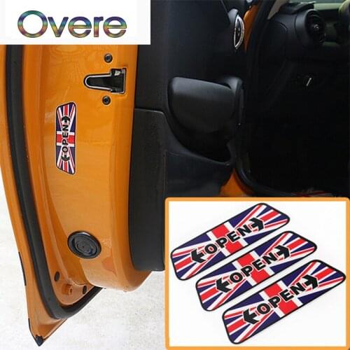 Overe Auto Car Reflective Door Open Warning Stickers For Peugeot 508 308 206 307 207 2008 Citroen C4 C5 Opel Astra j h Insignia
