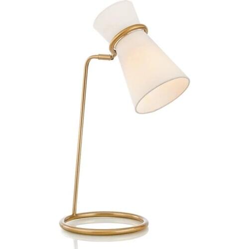 Simple modern light luxury bedroom small table lamp creative bedside living room designer table lamp