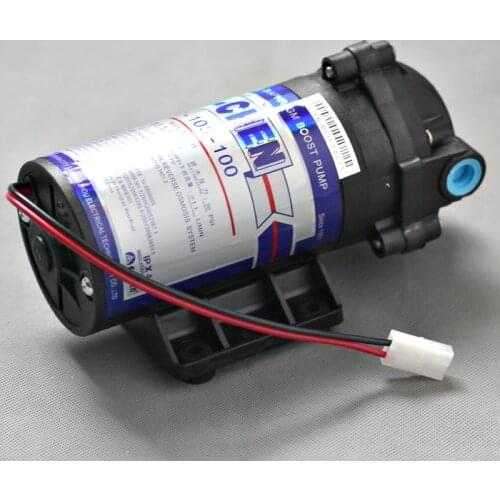 100GPD self priming pump DC 24V water purifier system RO diaphragm booster pump high pressure long lifetime