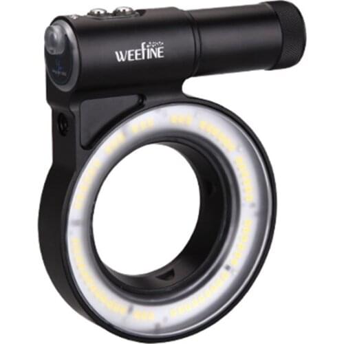 Weefine Ring Light 3000 Lumens Video Light Underwater Scuba Lighting Dive Gear