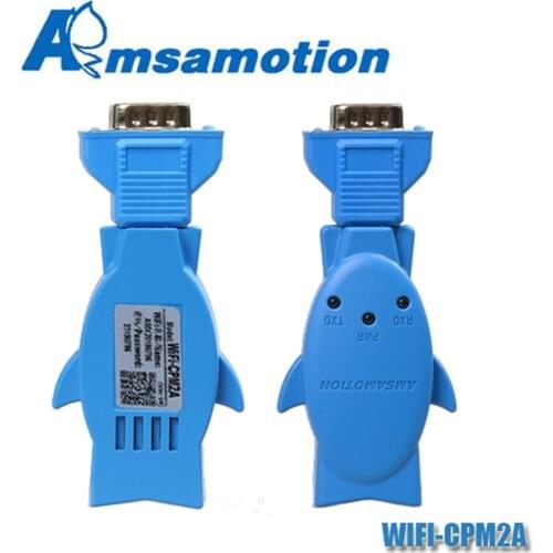 WIFI Wireless Programming Adapter For Omron CPM2A PLC Replace USB-XW2Z-200S-CV PLC Communication Cable DB9 TO RS232
