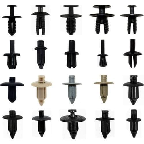 Car Mudguard Bumper Wheel Arch Push-in Fastener Rivet Clamp For Lada Niva Kalina Granta Nadeschda Largus 2107 Nova Beige Clip