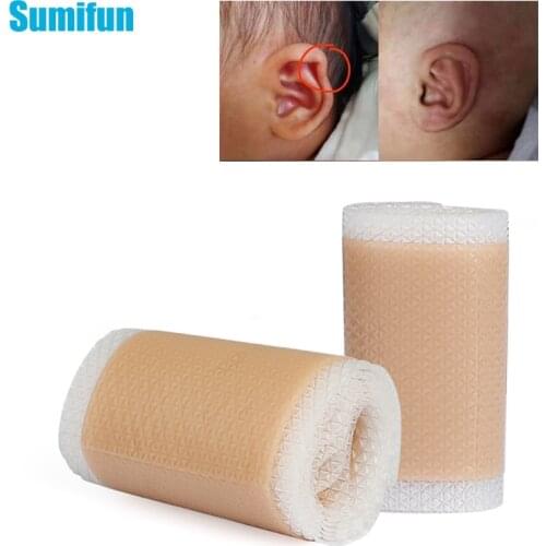 1 Roll Medical Silicone Tape Ear Auricle Correction Child Infant Baby Soft Silicone Tape Personal Health Care Ear Care Patch