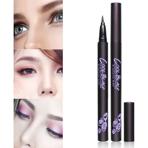 1pcs Professional Eyeliner Liquid Stamp Pen Waterproof Long Lasting Eye Liner Pencil Quick Drying Smooth Makeup Beauty Cosmetic