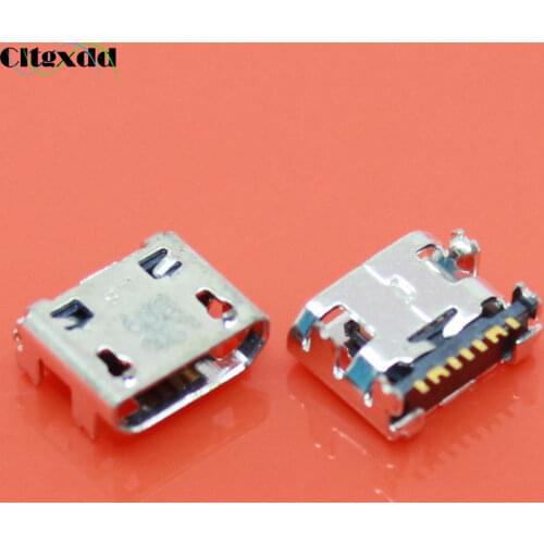 100PCS Micro USB Jack 7Pin Female Charging Port Connector for Samsung Galaxy G313 A8 A8000 A800F J1 J120 J210F C3590 S7390 S6810