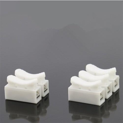 2p 3p Spring Connector Electrical Cable wire no welding no screws clamp Terminal Block Splice Screws Terminal clamp