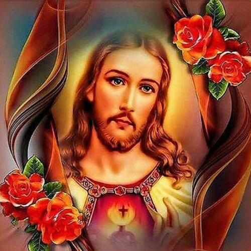 5d diy diamond painting jesus christian full square drill new arrival diamond embroidery religious leader 3d diamond mosaic home