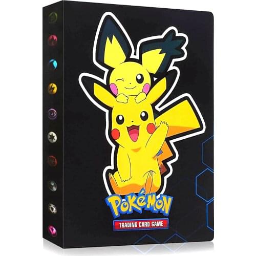 Pokemon Cards Album Book Cartoon TAKARA TOMY Anime New 240PCS Game Card VMAX GX EX Holder Collection Folder Kids Cool Toys Gift