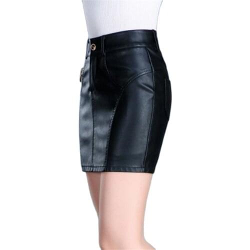 BAQCN Leather Pencil Skirts