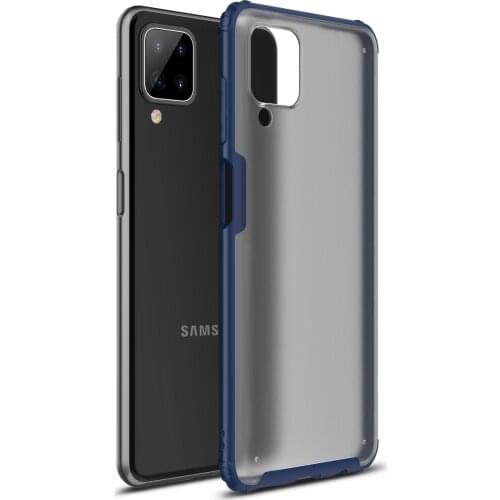 Case for samsung a12 m12 bumper cover on galaxy a m 12 12a 12m 6.5 protective phone coque back bag silicone matte soft tpu shell