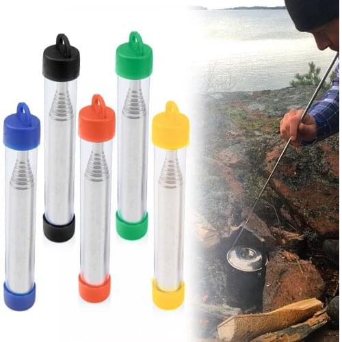 Survival Outdoor Blowing Torch Adjustable Camping Torch Pocket Bellow Tool Collapsible Blowing Fire Stick for Camping Hiking