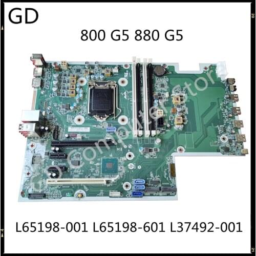 GD Original For HP EliteDesk 800 G5 880 G5 Desktop Motherboard TWR L65198-001 L65198-601 L37492-001 Full Tested Fast Shipping