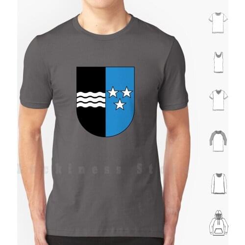 Kanton Aargau Coat Of Arms , Switzerland T Shirt Big Size 100% Cotton Kanton Aargau Kanton Aargau Coat Of Arms Wettingen Aarau