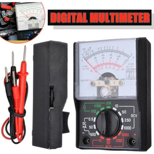 1 Pcs Mini Pocket Electrical Analogue Multimeter AC DC Voltage OHM Electrical Circuit Tester Electrical Instruments Accessories