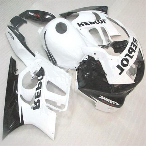 Body For HONDA CBR 600F3 FS CBR 600 F3 95 96 Repsol fairing kit CBR600FS CBR600 F3 CBR600F3 Black white 1995 1996 Fairing