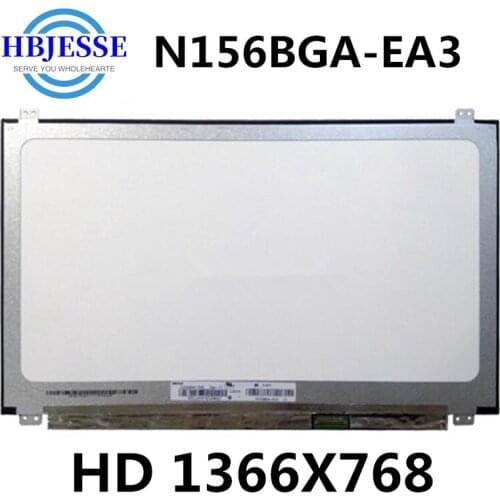 Original N156BGA EA3 for lenovo N156BGA-EA3 Rev.C1 C2 Matte non-edged 15.6'' Laptop LCD LED Screen Replacement 1366x768
