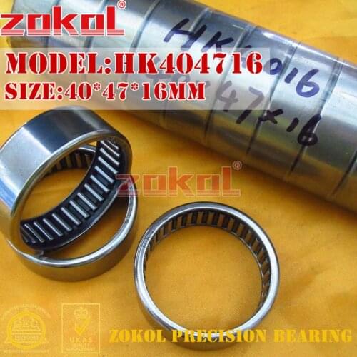 ZOKOL bearing HK404716 HK4016 Needle Roller Bearing 40*47*16mm