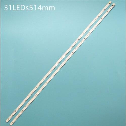 2 PCS LED backlight strip for Samsung UE49K5100AU UN49K5300 UE49K5100 CY-FK049BNEV3H 49K5100A UE49K5100AK UE49K5100AW UE49K5300A