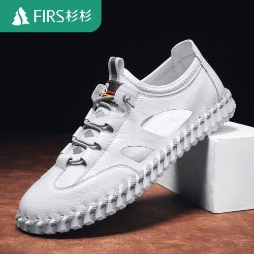 Sandals Mens Fashion Leather 2021 New Summer Sandals Mens Shoes Sandalias Hombre Chaussure Homme