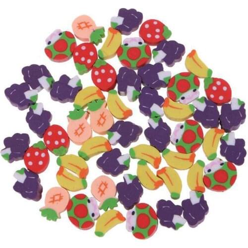 Random Stationery Toy Cartoon Cute Modeling Student Gift Children Supplies Eraser Creative School New Stationery F1N6