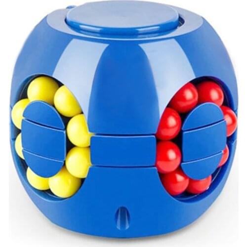 Magical Little Rotating Fidget Toys Cube Kids Stress Relief Toy For Adults Kid Cube Stress Relief Colored Fingertip Gyroscope