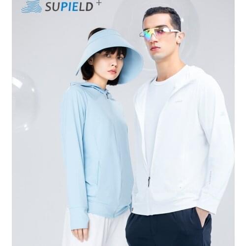 Xiaomi SUPIELD Ice Feeling Breathable Sun Protection Clothing Summer Men Women Quick Dry Jacket Outdoor Camping Hiking Clothes