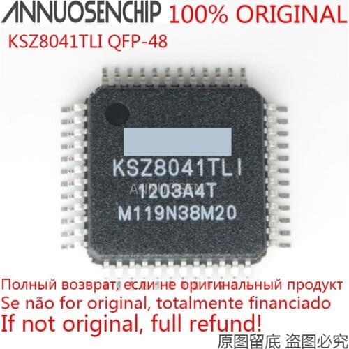 10PCS KSZ8041TLI KSZ8041TL1 KSZ8041 QFP-48 free shipping in stock