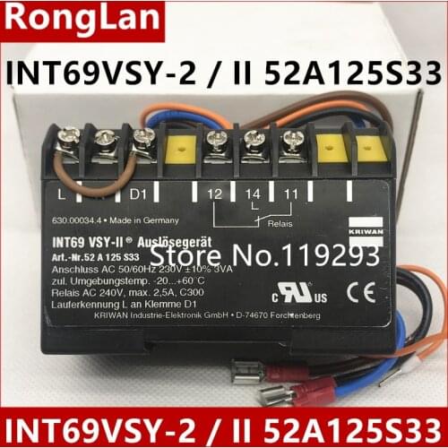 [BELLA] [New original authentic] Germany KRIWAN INT69VSY-2 / II 52A125S33 compressor protection module total generation