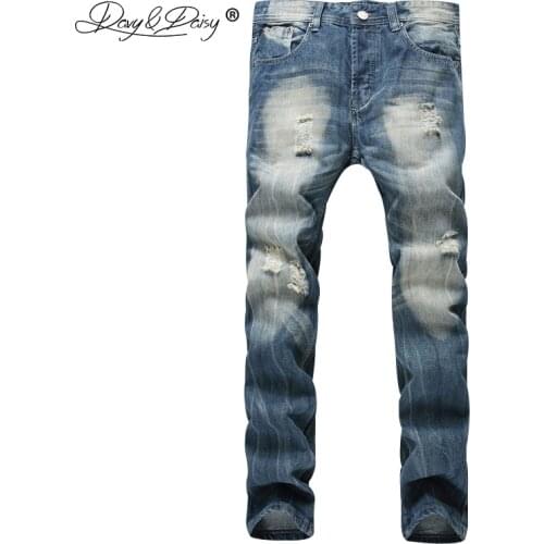 DAVYDAISY Straight Jeans For Men