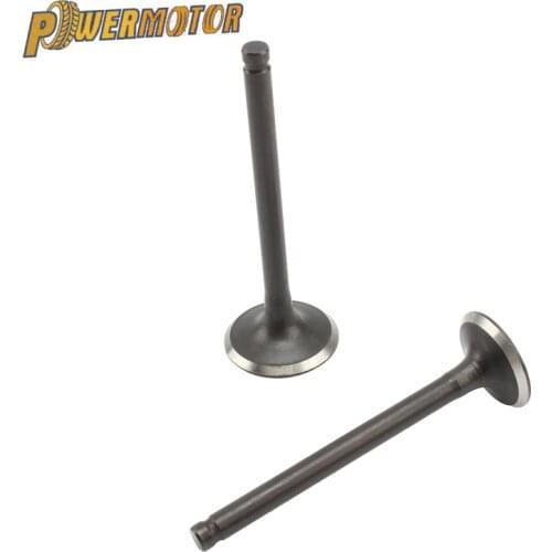 Motorcycle Intake Valve Exhaust Valves fit for Zongshen Loncin Lifan CG250 ATV Go Kart, Moped & Scooter PIT Bike