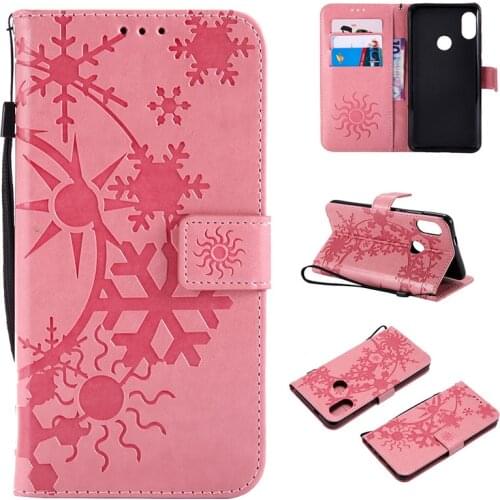 Intaglio icon Snow Sun pattern Flip Leather Wallet Phone Case For iPhone 5 5C 5s SE 6 6s 7 8 Plus X XR XS Max cover card slot