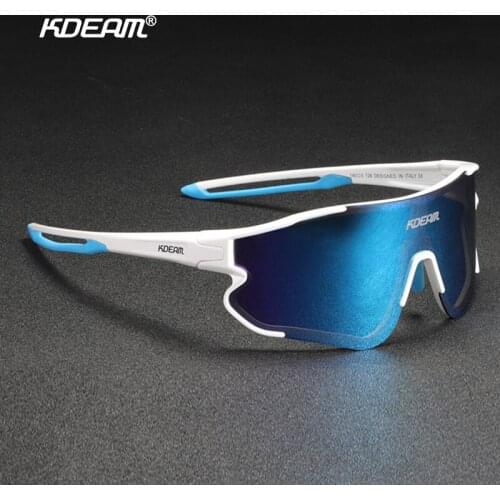 KDEAM Very Cool Sport Polarized Sunglasses Men Luxury Oversized Fashion Sun Glasses High Quality Lightweigh TR90 Frame Goggles