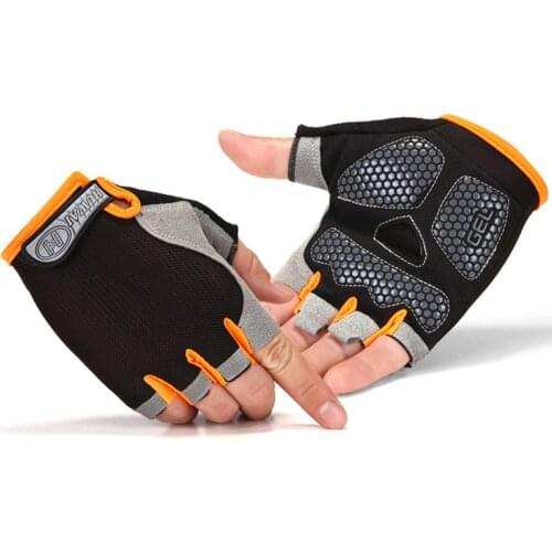 Upgrad Version Breathable Fishing Half Finger Fingerless Fishing Gloves Summer Sunscreen Anti-slip Fishing Cycling Gloves Pesca