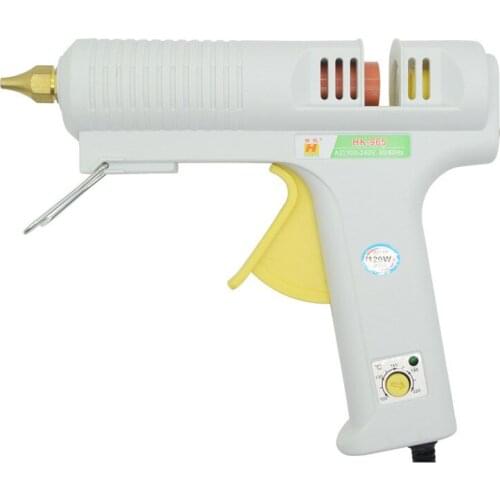 110W white hot melt glue gun all copper nozzle hot melt glue gun 11mm large hot sol rod