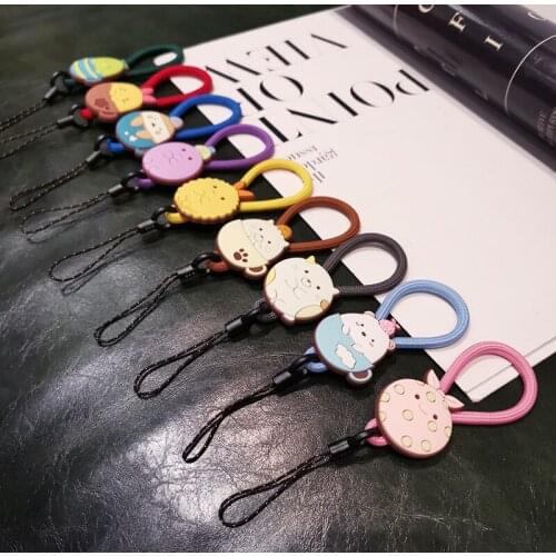 Mobile Phone Strap Anti-Lost Rope Women Cartoon Style Universal Tool For Mobile Phone Cover Mobile phone lanyard female