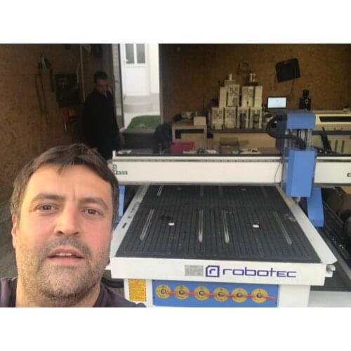 Robotec home business craft cnc router balsa wood cutting machine