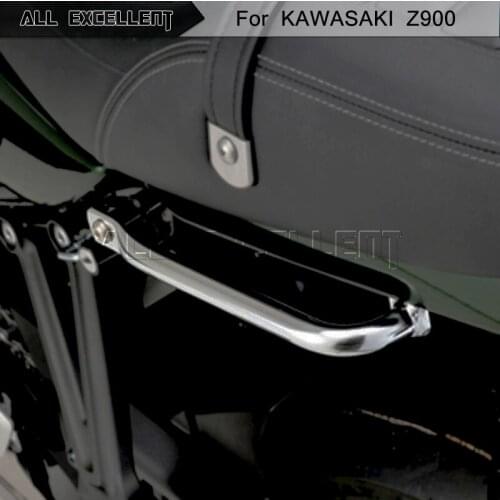 For KAWASAKI Z900RS 2018 2017 Z900 RS Passenger Rear Seat Handle Grab Bar Hand CNC Aluminum Left & Right Motorcycle rear armrest
