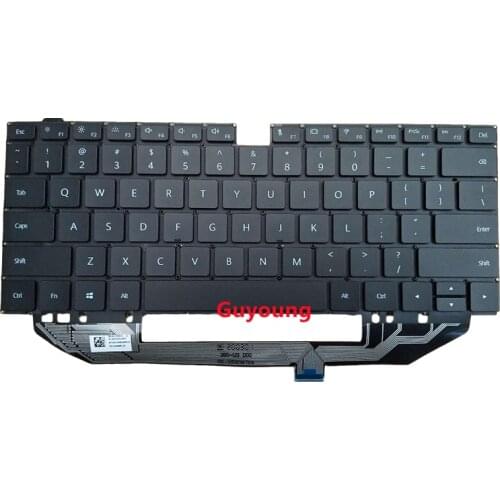 Laptop Replacement Keyboard for HUAWEI MateBook X Pro MACH W19 W29 BL W19B W19C laptop MACH-W19 MACH-W29 English US keyboard