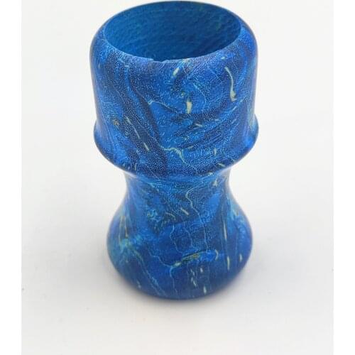 24mm stablilized shaving brush handle fit for badger hair knots wood hair knot brush