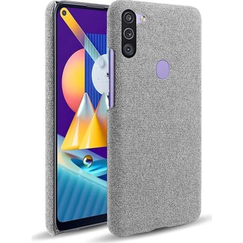 Cloth Cases For Samsung Galaxy A11 Case Slim Retro Cloth Hard Phone Cover for Samsung A11 Case SM-A115F/DS 6.4" A 11 M11 Coque