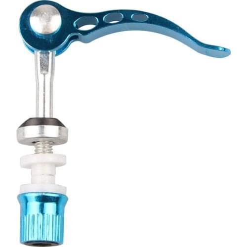 Bicycle Binder Clamp Colorful Aluminum Alloy Mountain Bike Seat Bolt Quick Release Seat Post Clamp Axle Skewer Seat Binder Lever