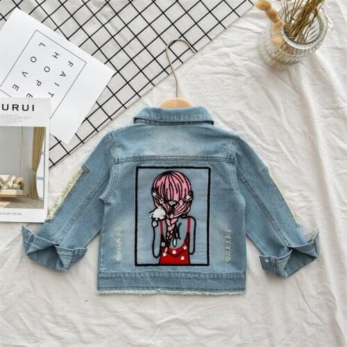 ZJHXDBD Denim Jackets For Girls