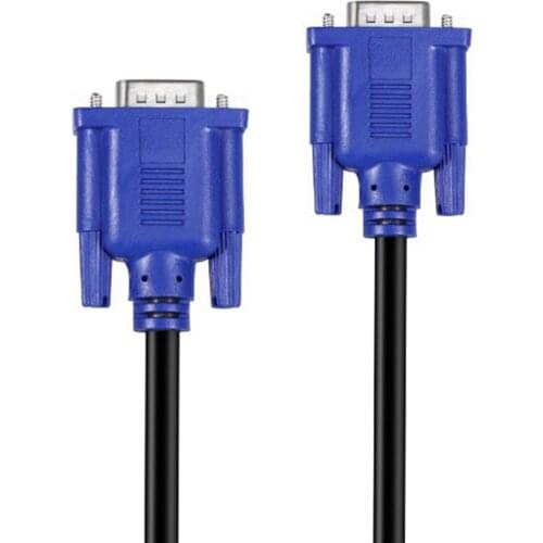 30cm/10" HD15Pin VGA D-Sub Short Video Cable Cord Male to Male M/M Male to Female and Female to Female RGB Cable for Monito