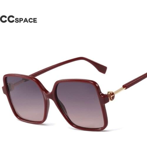 48205 Square Gradient Lens Luxury Trendy Sunglasses Men Women Fashion Shades UV400 Vintage Glasses